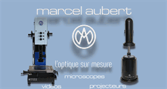 Desktop Screenshot of marcel-aubert-sa.ch
